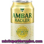 Ambar Radler Cerveza Rubia Y Limón Lata 33 Cl
