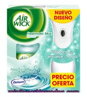 Ambientador Automático Aparato Fresh Matic Nenuco Air Wick 1 Ud.