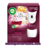 Ambientador Automático Aparato + Recambio Freshmatic Max Delicias De Verano Air Wick 1 Ud.