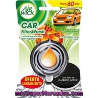 Ambientador De Coche Olor Lirio Airwick Car, Pack 3 Ml