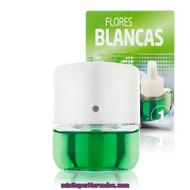 Ambientador Electrico Recambio Flores Blancas, Bosque Verde, U 25 Cc