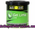 Ambientador En Gel Para Coche En Envase De Lata Con Olor A Lima Autobrill 1 Unidad.