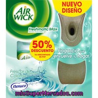 Ambientador Freshmatic Max Color Piedra (solo Aparato) Air Wick 1 Aparato.