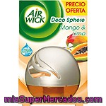 Ambientador Mango Limón Air Wick Decosphere 1 Unidad