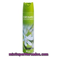 Ambientador Spray Flores Blancas, Bosque Verde, Bote 300 Cc