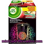 Ambientador Vela Color Black Manzana Air Wick 1 Unidad