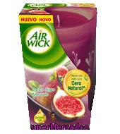 Ambientador Vela Decorada Dulce Higo Morado Air Wick 1 Ud.