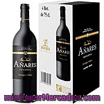Añares Vino Tinto Reserva D.o. Rioja Caja 4 Botellas 75 Cl