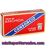 Anchoa En Aceite De Oliva Consorcio, Lata 29 G