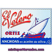 Anchoa En Aceite De Oliva Ortiz, Lata 50 G