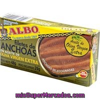 Anchoa En Aceite De Oliva Virgen Albo, Lata 48 G