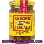 Anchoa En Aceite L`escala, Tarro 100 G