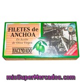 Anchoa Filete Aceite Oliva, Hacendado, Paquete 140 G Escurrido 110 G