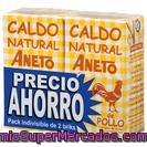 Aneto Caldo Natural De Pollo Brick 2 Uds