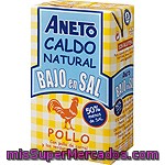 Aneto Caldo Natural Pollo Bajo En Sal Brik 1l