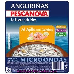 Anguriñas Al Ajillo Con Gambas Pescanova 125 Gramos