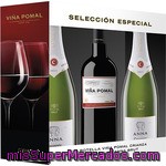 Anna De Codorniu Cava Brut Estuche 2 Botellas + Viña Pomal Vino Tinto Crianza Botella 75 Cl