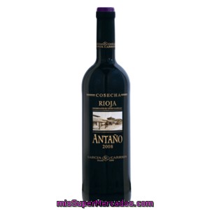 Antaño Vino Tinto Do Rioja Botella 75 Cl