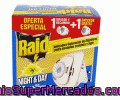 Antimosquito Apartato Eléctrico Raid Night&day 1 Unidad + 1 Recambio