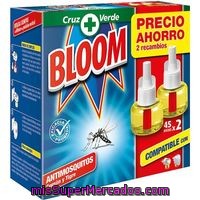 Antimosquitos Eléctrico Bloom, Aparato + 2 Recambios