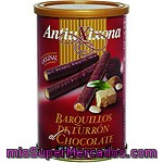 Antiu Xixona Barquillo De Turrón Al Chocolate Bote 200 G