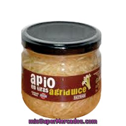 Apio Agridulce Tiras Conserva, Hacendado, Tarro 425 G Escurrido 250 G