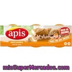 Apis Paté De Hígado De Cerdo Suave Pack 3 Lata 80 G