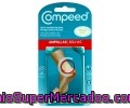 Apósito Antiampollas De Tamaño Mediano (actúan Como Una Segunda Piel Formando Un Gel Protector Que Ayuda A Curar Las Ampollas Medianas En Los Talones Y Previene Su Aparición.) Compeed 5 Unidades