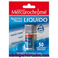 Apósito Líquido Mercurochrome, Bote 3 Ml