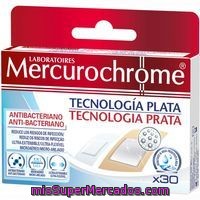 Apósito Tecnoplata Mercurochrome, Caja 30 Unid.