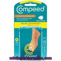 Apositos Callos Tratamiento Entre Dedos Compeed 6 Ud.