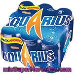 Aquarius Bebida Isotónica Sabor Naranja Pack Ahorro 9 Latas 33 Cl