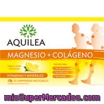 Aquilea Magnesio Y Colágeno Con Sabor Limón Sin Azúcar Para Articulaciones, Músculos Y Huesos Caja 30 Comprimidos Masticables