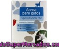 Arena Hiperabsorbente Para Gatos (compacta: Fórmula Aglomerante) Auchan 4 Kilogramos