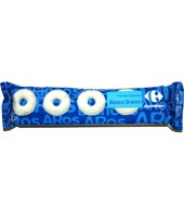 Aros De Chocolate Blanco Carrefour 150 G.