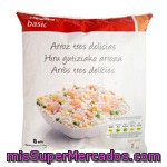 Arroz 3 Delicias Eroski Basic, Bolsa 1 Kg