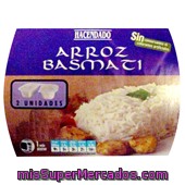 Arroz Cocido Basmati, Hacendado, Pack Tarrina 2 X 125 G - 250 G