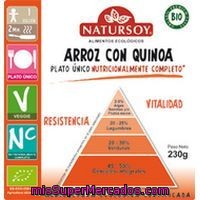 Arroz Con Quinoa Natursoy, Paquete 230 G