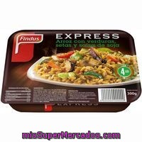 Arroz Con Verduras-salsa De Soja Findus, Caja 300 G