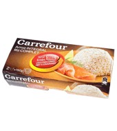 Arroz Integral Microondas Carrefour Pack De 2x150 G.