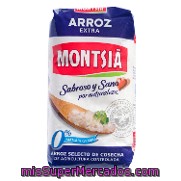 Arroz Largo Extra 0% Materia Grasa Monstia 500 G.