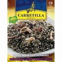 Arroz Negro Con Calamares Carretilla, Bandeja 300 G