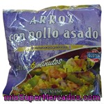 Arroz Pollo Congelado, Hacendado, Paquete 600 G