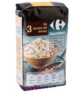 Arroz Tres Colores Carrefour 500 G.