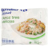 Arroz Tres Delicias Carrefour Discount 1 Kg.