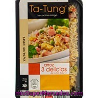 Arroz Tres Delicias Ta Tung, Bandeja 350 G