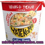 Arroz Tres Delicias Yatekomo Gallina Blanca 95 G.