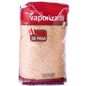 Arroz Vaporizado, Hacendado, Paquete 1 Kg