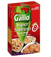 Arroz Vaporizado Super Sabroso Riso Gallo 1 Kg.