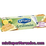 Artiach Artilimón Galletas De Barquillo Rellenos De Crema De Limón Paquete 210 G